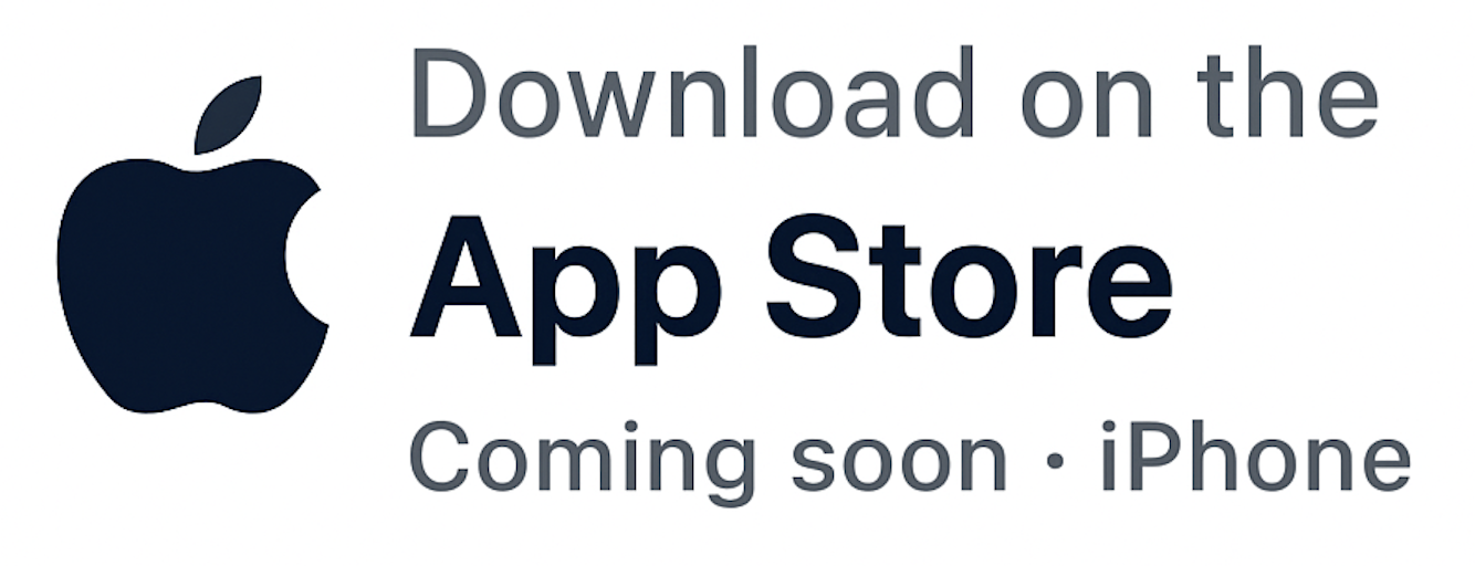 Download on the App Store - Coming soon
